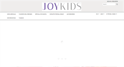 Desktop Screenshot of joykidsusa.com